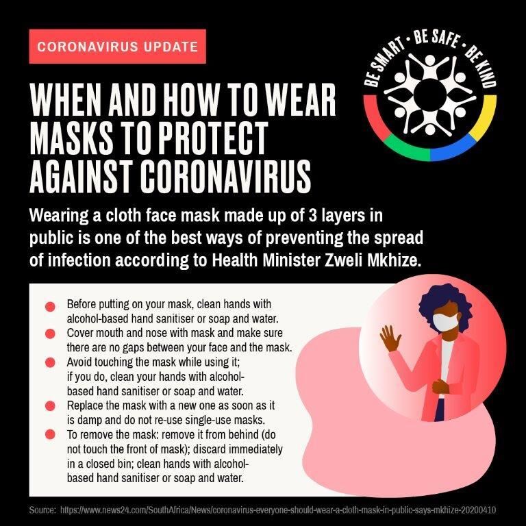 2020 04 15 Coronavirus Update How To Wear Masks To Protect Against Coronavirus